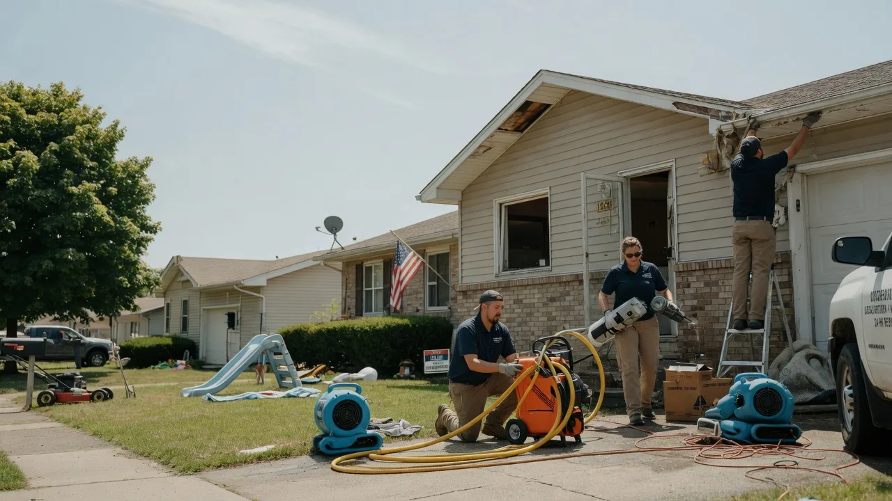 Water Damage Restoration in Girard, IL near me
